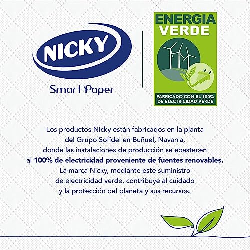 Nicky Selezione carta igienica, confezione da 96 rotoli, 150 fogli a 3 strati, con aroma di talco, carta extra morbida dermatologicamente testata, imballaggio riciclabile, cellulosa pura al 100%, - Dettaglio recensione 4